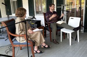 Jonathan Tarleton and SOHP founder Jacquelyn Dowd Hall